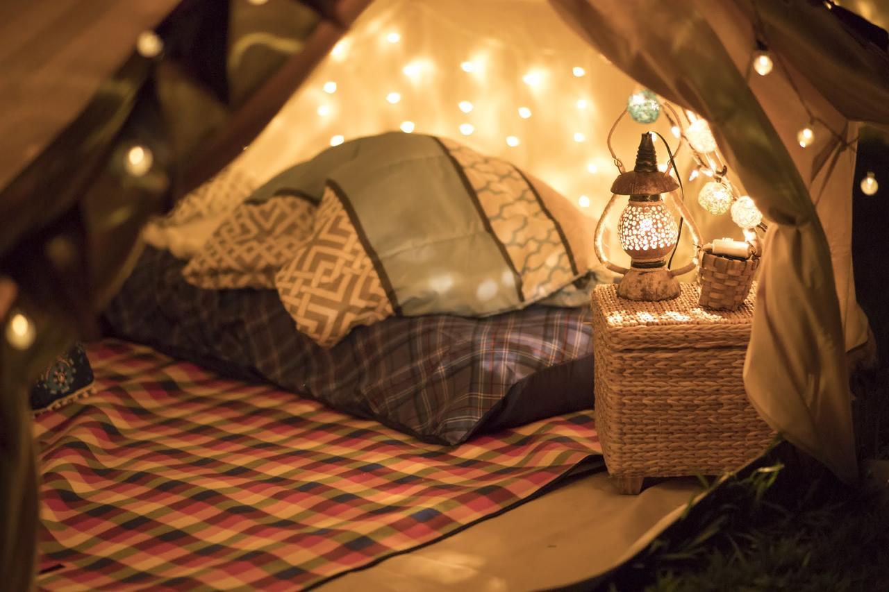Half Glamping Hoshioto Villa นาคิจิน ภายนอก รูปภาพ