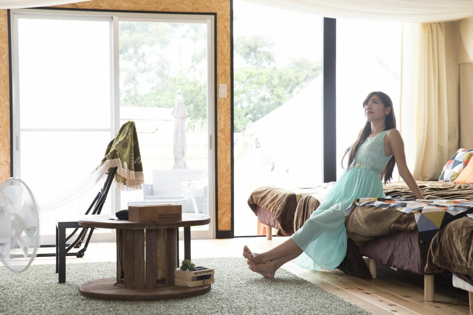 Half Glamping Hoshioto Villa นาคิจิน ภายนอก รูปภาพ