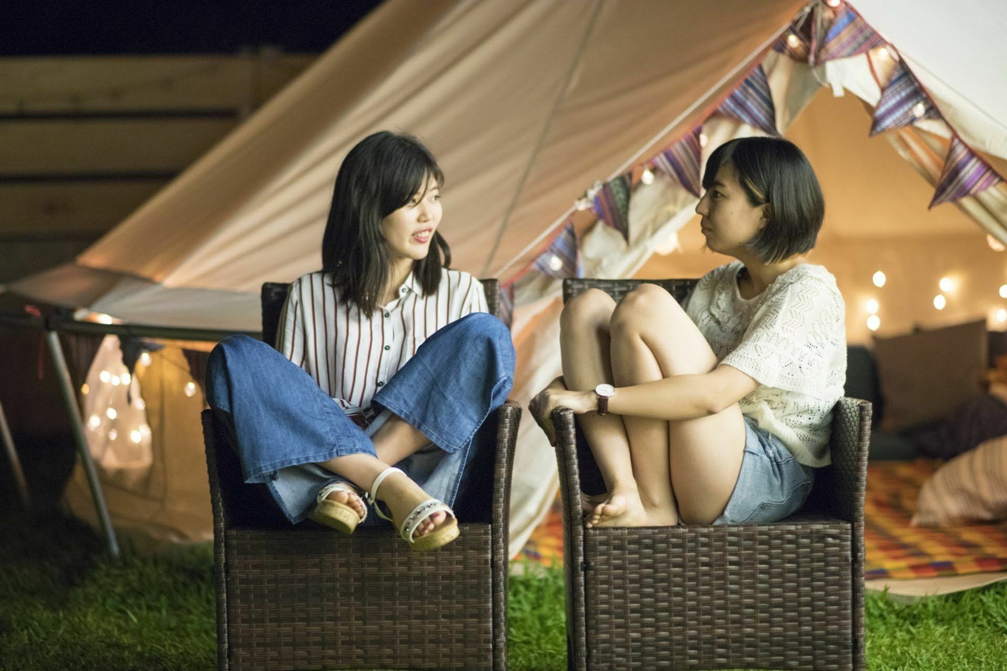 Half Glamping Hoshioto Villa นาคิจิน ภายนอก รูปภาพ